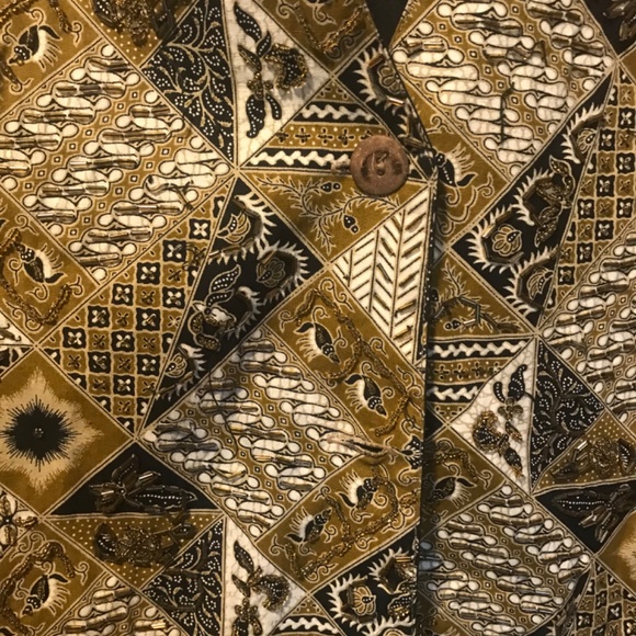 80’s vintage beaded brown funky vest - Picture 5 of 5